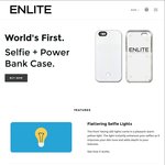 Boxing Day Sale: iPhone Selfie Case with a Built in Power Bank $29 (Save 50%) + Free Shipping @ Enlite