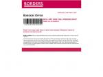 Borders - 20% Off One Full Priced DVD