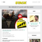 Win a $500 JB Hi-Fi Voucher from STACK