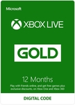 Xbox Live Gold 12 Months Digital Code $36.99 @ OzGameShop
