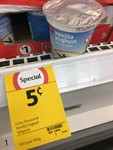 150g Coles Vanilla Yogurt (Short-Dated) $0.05 (Normally $1) @ Coles [QLD, Loganholme Only]