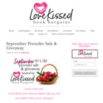 Win a Kindle Tablet from Love Kissed Book Bargains
