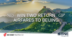 Win 2 Return Economy Flights to Beijing from Brisbane Airport Flying Air China [NSW & QLD Residents]