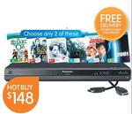 Panasonic Blu-Ray Bundle $148 BigW + Free Delivery When Ordered Online