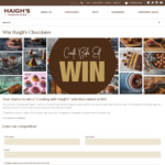Win 1 of 6 'Cooking with Haigh's' Selection Packs Worth $60 from Haigh's