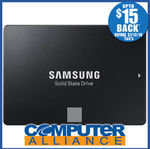 [eBay Plus] Samsung 860 EVO SSD 500GB $107.10 ($92.10 after Cashback) @ Computer Alliance eBay