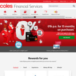 Coles Mastercard 40k Flybuys ($200 Value or 17.4k Velocity Converted) for 3k Spend over 3 Months ($99 Annual Fee)