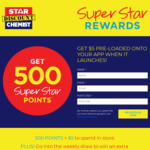 [QLD, NSW, SA] Star Discount Chemists $5 App Credit When You Pre Register