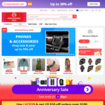 $9 US off Orders over $65 US ($12.73 AU off Orders over $91.91 AU) @ AliExpress