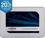 Crucial MX500 1TB 2.5" SSD $152 Delivered @ Futu Online eBay