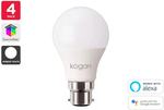 Kogan SmarterHome 10W Cool & Warm White Smart Bulb (B22) - 4 Pack $59 Delivered @ Kogan