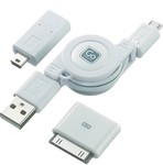 GO TRAVEL USB Charging Cable Set $5 (C&C) @ David Jones