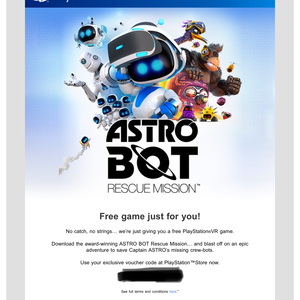 ps store astro bot