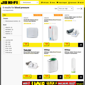 Withings BPM Connect Wireless Blood Pressure Monitor - JB Hi-Fi