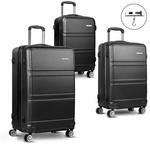 3-Pieces Hardshell Spinner Suitcase Set with TSA Lock + Free Scale $126.90 Delivered @ Artiss Furnishings via Amazon AU
