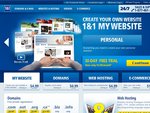 99c .COM Domain Names [RRP: $8.95] Limited Time ONLY from 1and1.com