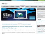 VMware Fusion 4 - US $49.95 Plus Extra 20% off