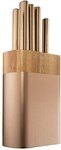 Baccarat Daisho Nara 6 Piece Japanese Steel Knife Block Copper - $149 Delivered @ House