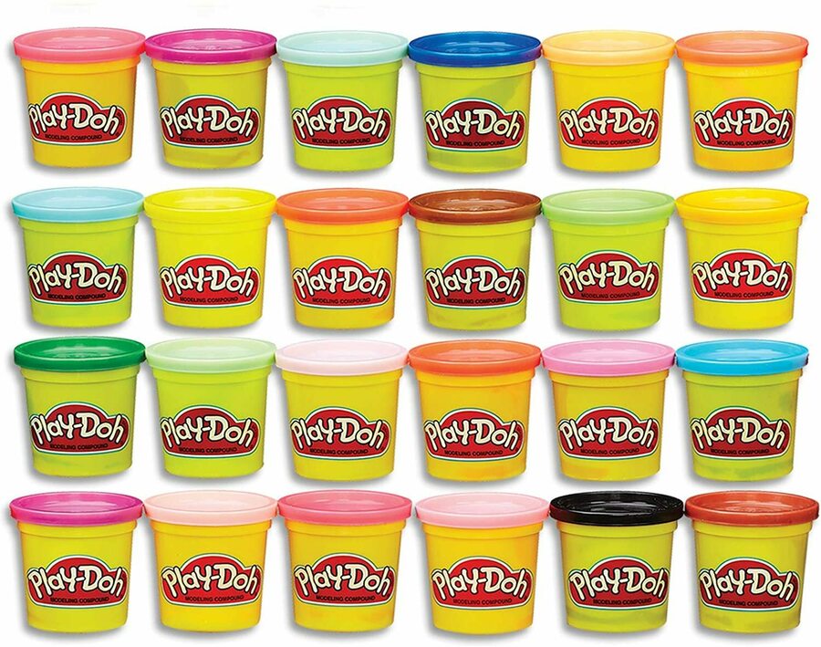 Play Doh 24x 85g Tubs Of Dough 13 50 Delivery 0 With Prime 39   585896x 