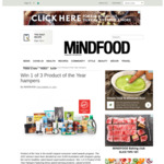 Win 1 of 3 Product of the Year Hampers Worth $100 from MiNDFOOD
