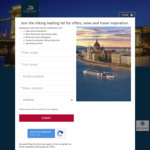 Win a Viking European Sojourn River Cruise for 2 Worth $25,188 from Viking Cruises