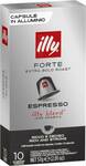 Illy Espresso Forte Capsules 10 pack $5.25 (Save $2.25) @ Woolworths