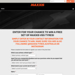 Win a Set of Maxxis VS5 Tyres from Maxxis