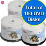 3 X LG DVD-R 16X Speed Discs - 50 Piece Pack -- $34.96 + free shippng (thanks to eecchhoo)