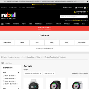 Rebel store garmin sale