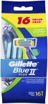 Gillette Blue II UltraGrip Pivot Disposable Shaving Razor, 16 Pack $6.75 (Min Order 2) + Delivery (Free with Prime) @ Amazon AU