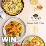 Win a $500 Grocery Voucher from Grand Italian via Instagram