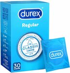 Durex Condoms 30 Pack Original $9.92 ($8.93 S&S) + Delivery ($0 with Prime/ $39 Spend) @ Amazon AU