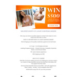 Win a $500 Gift Card from Acte 3 Lingerie