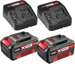 Ozito PXC 18V Twin Starter Battery and Charger Pack (2 x 4Ah) $99 @ Bunnings