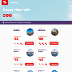 Virgin Extended Happy Hour: Flights from $45 One Way @ Virgin Australia