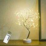 Fairy Light Spirit Tree with Remote, 108 LED Lights Bonsai Tree Lamp (Warm White) $34.95 + Delivery @ CrazySales