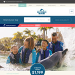 5 Nights Resort Accommodation up to 50% off (Includes Unlimited Entry to 4 Theme Parks) from $1199 @ SeaWorld Theme Park