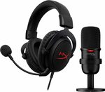 HyperX Cloud Core Gaming Headset and Solocast Microphone Bundle $106.92 Delivered @ Amazon AU