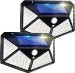 YESDEX Solar Light with Motion Sensor 2-Pack for $11.50 + Delivery ($0 with Prime/ $39 Spend) @ YESDEX Amazon AU