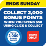 2000 Bonus Flybuys Points (Worth $10) with $50+ Click & Collect Order @ Liquorland