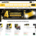 20% off Sitewide (Automotive LED Light Bulbs / Head Lights) & Free Delivery @ Auxito