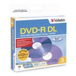 Verbatim DVD-R DL 3 Pack - $2 @ Dick Smith