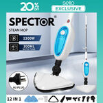 [eBay Plus] Spector 12 in 1 Steam Mop Handheld Cleaner 300ML $29 /Levede 3 Tier Rectangle Metal Shelf $19 Delivered @ Sello eBay
