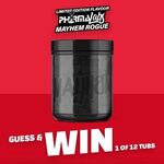 Win 1 of 12 Tubs of Pharma Labs Mayhem Rogue from Nutrition Warehouse