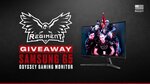 Win a Samsung 27 Inch G5 Odyssey Gaming Monitor from Regiment Gaming