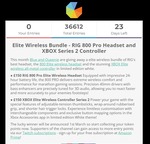Win a RIG 800 Pro Elite Wireless Headset and Xbox Elite Wireless Controller Series 2 from Blue and Queenie