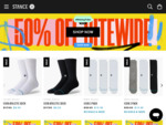 50% off Sitewide + $10 Delivery @ Stance