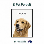 Win a Pet Bed, Dog Harness, Leash and a Custom Pet Portrait Bundle Worth $668 from The Calming Dog Bed