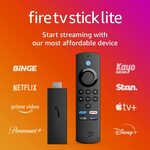 Amazon Fire TV Stick Lite $29 (Was $59) + Delivery ($0 with Prime/ $39 Spend) @ Amazon AU