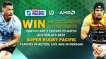 Win an Super Rugby Experience for 4 Worth up to $21,276 from Nine Entertainment